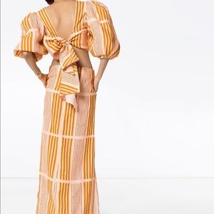 Johanna Ortiz Whispered Sunset Maxi Dress